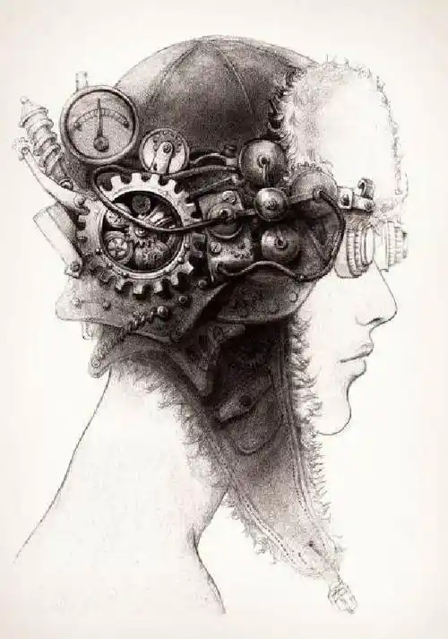 工业与生命结合的设计素描作品欣赏