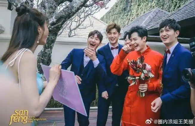 付辛博颖儿的伴郎伴娘团也这么90的嘛