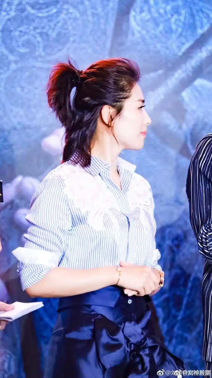 刘涛马尾发型美的起飞