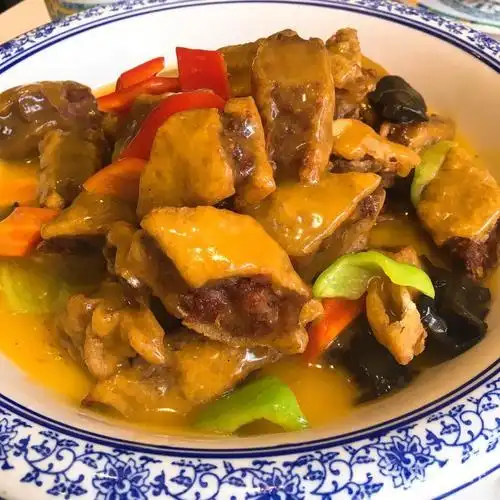 新疆浇汁夹沙的做法