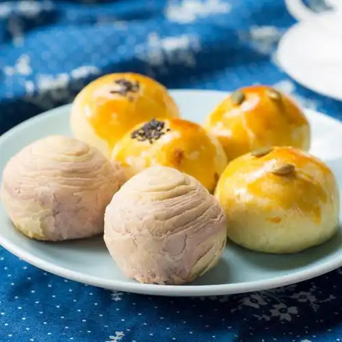 【台式月饼】台湾风味 酥皮台式月饼中秋团圆饼饼 酥大花系列台式饼