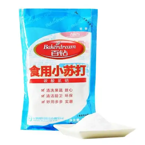 百钻食用小苏打粉烹调清洁去污冲洗果蔬碳酸氢钠梳打烘焙原料