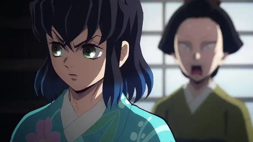 伊之助 是这一季颜值天花板,没人反对吧#鬼灭之刃花街篇