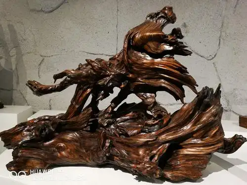 吉林市博物馆——松花湖浪木