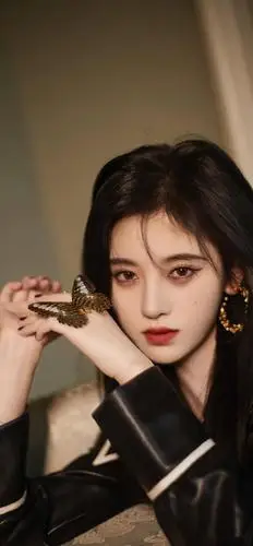 一见钟情的绝美宝贝眼神会放电的仙女鞠婧祎诱惑超清手机壁纸