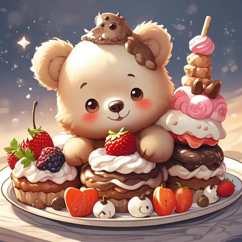 93小熊q版萌图头像大放送95 亲们,这次给大家带来一组超级可爱的