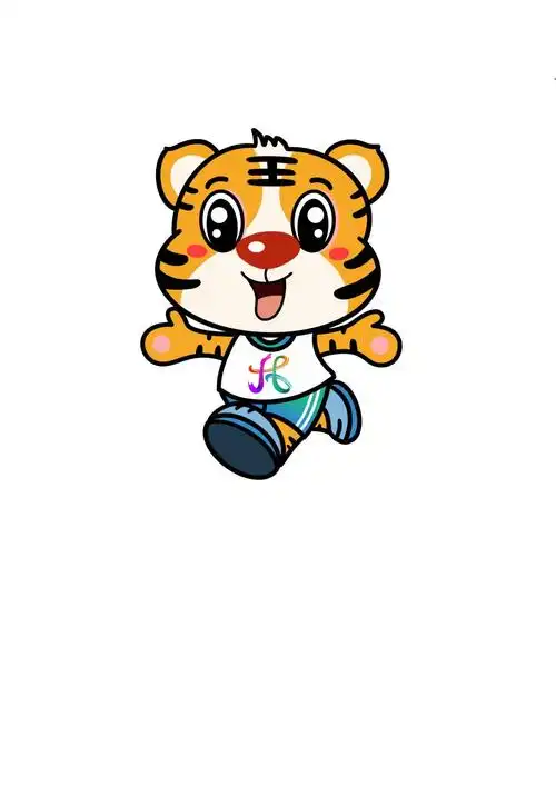 吉祥物黑龙江省第十八届学生运动会吉祥物安安