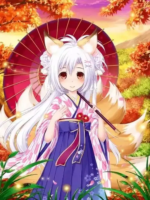 动漫壁纸九尾狐特辑赏析