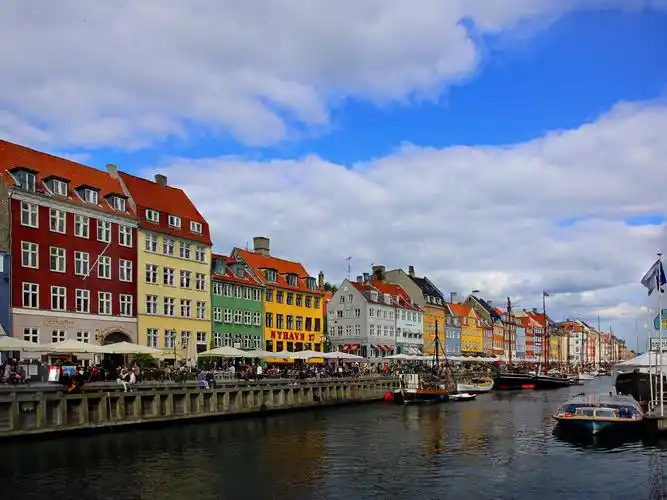 丹麦,河,房子,城市 壁纸 - 1920x1440