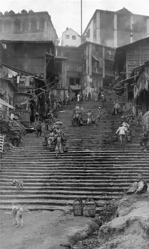 老重庆照片,你没见过的重庆朝天门旧模样!