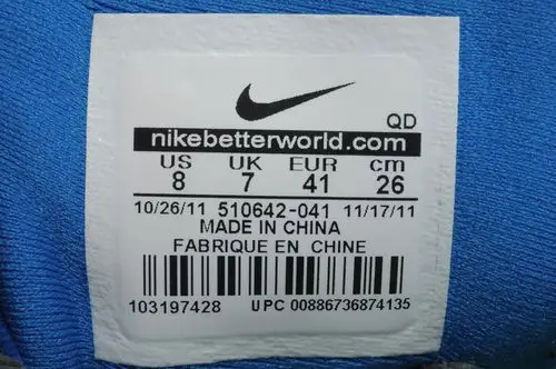 nike 鞋标真假