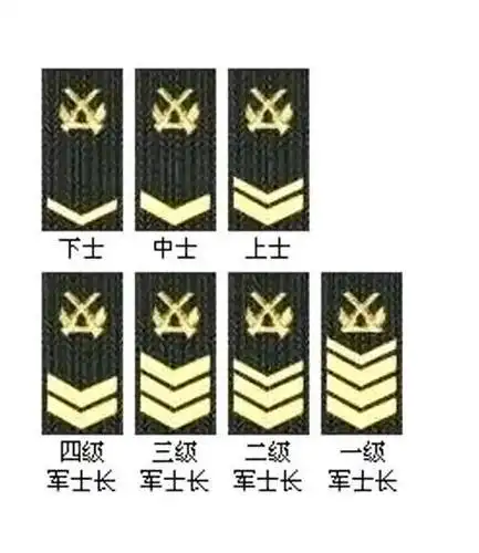 士官生的7级军衔