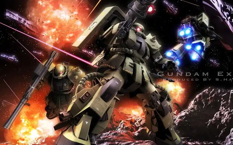 吉翁军2020征兵宣传 高达属于少年,而扎古属于男人_哔哩哔哩_bilibili