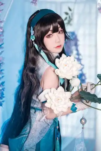 cosplay鉴赏!王者荣耀西施(开花啦!