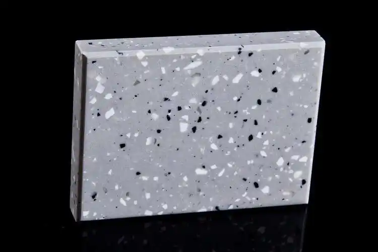 广东人造石厂家直供人造石工程板材qh08016麻灰