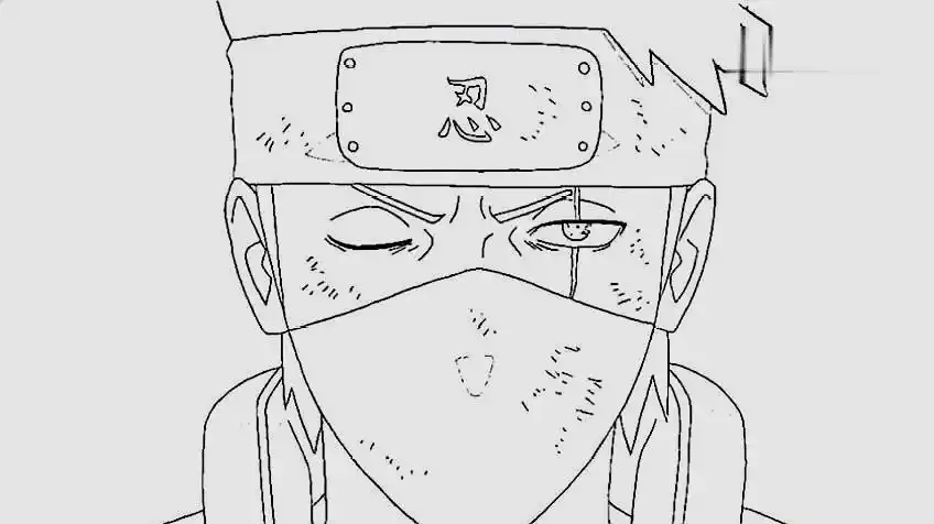 火影忍者简笔画怎么画?