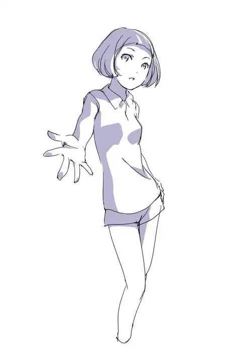 手臂要怎么画才好 - 学院 - 摸鱼网 - ∑(っ°Д°;)っ 让世界更萌