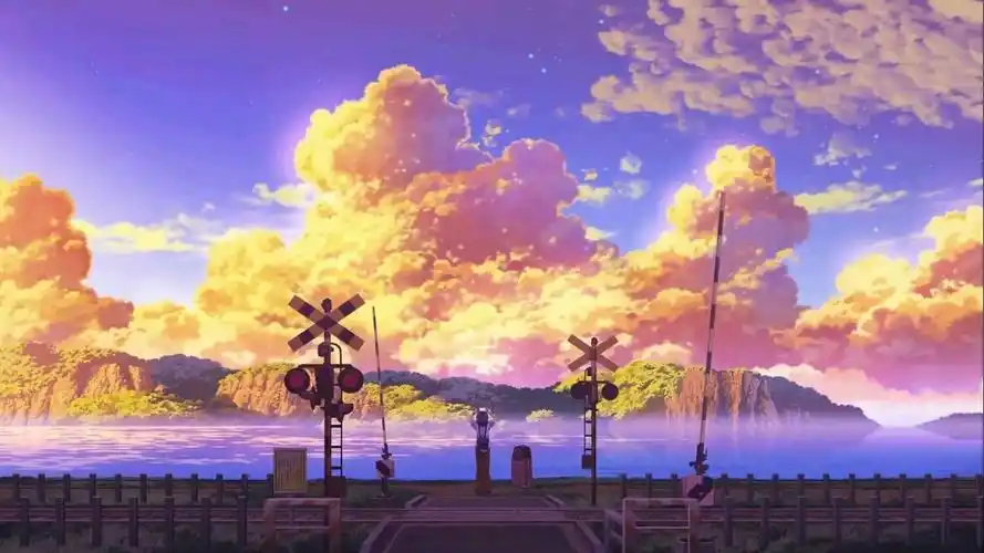 mac唯美动漫天空高清壁纸