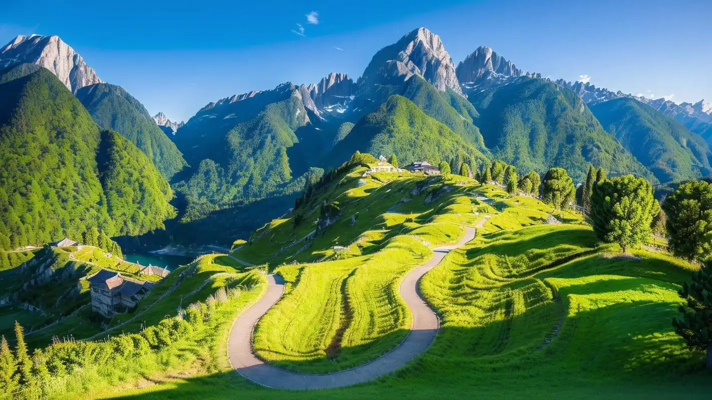 绝美山川风景照壁纸9015 探索大自然的鬼斧神工,这些绝美的山川