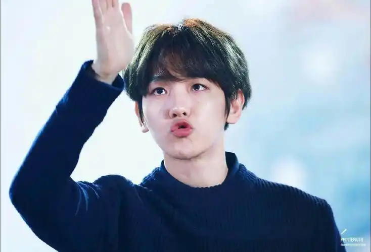 exo,边伯贤,可爱,明星,萌边伯贤