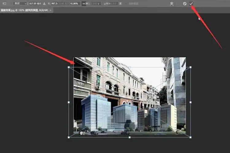 ps两张图片怎么融为一体