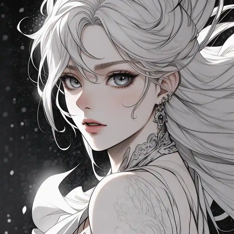 9369♀15 哇喔～这一组高冷眼神冰冷的动漫女头像,简直太飒了!