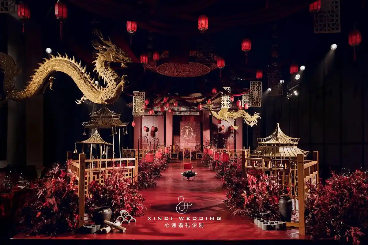 梦华录灵感复刻婚礼殿堂厦门婚礼布置