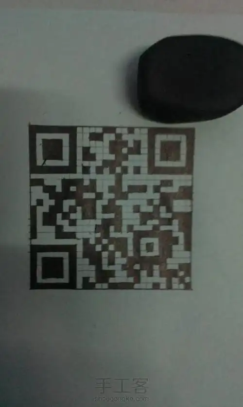 手绘二维码节日生日创意礼物