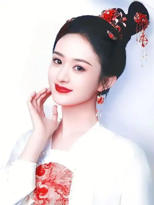 赵丽颖古装造型出圈,网友热议可脑补唐朝美人古装剧情-小虾米