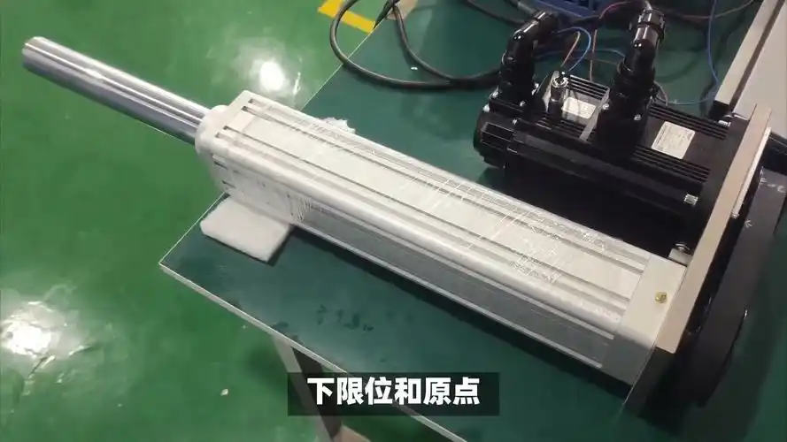 湖北客户定制伺服电动缸,顺利发货