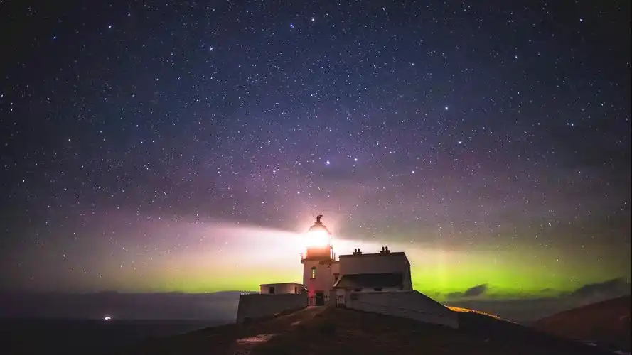 唯美星空美景壁纸_梦幻奇妙的星空