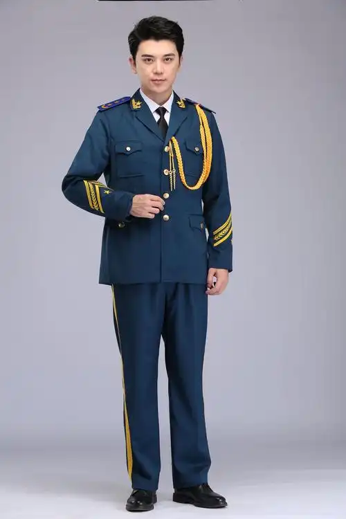 军装礼服国旗班升旗手服装军鼓乐队演出服三军仪仗队成人男女套装