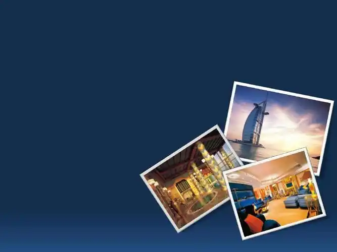 很漂亮的广州宾馆ppt模板