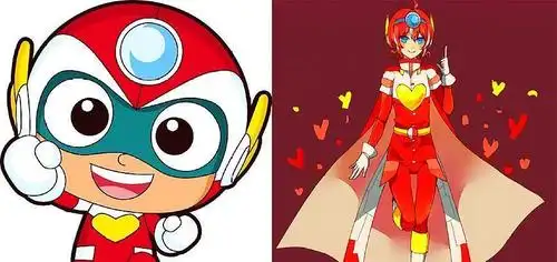 开心宝贝:当超人长大,伽爷成大英雄,开心超人竟成「女装大佬」