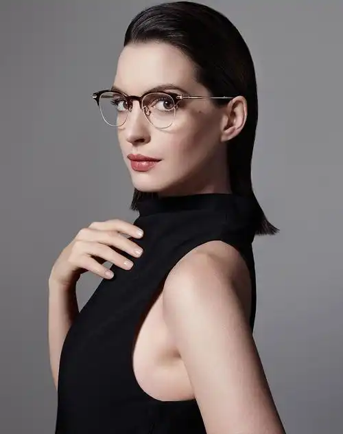 暴龙bolon眼镜专场bolon 【安妮海瑟薇广告款】时尚圈形复古升华猫眼