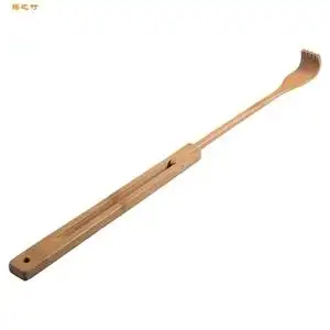 竹制折叠痒痒挠 竹痒耙 茶玩 不求人挠痒痒扒 背部抓痒器 止痒扒