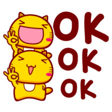 哈咪猫英文表情～ok