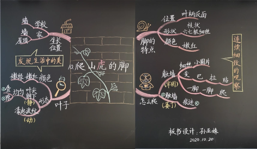 课堂教学,板书设计全方位展示语文教师的素养和魅力