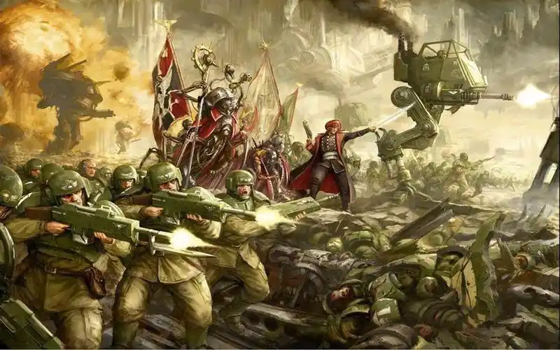 【战锤机翻科普】帝国卫队,克里格,卡迪亚,卡塔昌,_哔哩哔哩 (゜-゜)