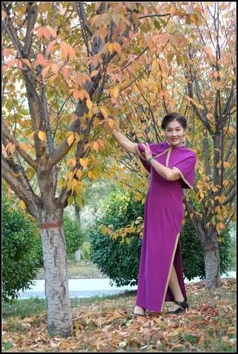 禹都公园—旗袍佳人秀 - 美篇