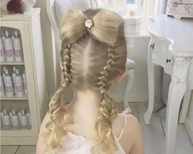 9岁儿童公主头扎法简单(20款小公主发型扎法)