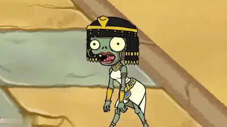 植物大战僵尸:穿越时间遇到法老僵尸