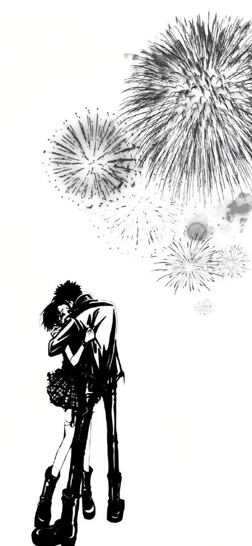 黑白动漫壁纸 太爱啦!#二次元新鲜事