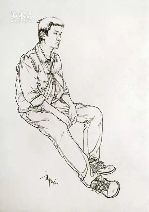 写生速写人物简笔画