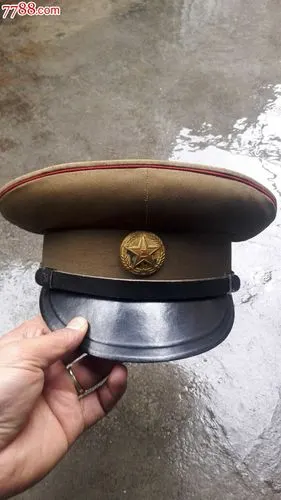 55式大檐帽五号带帽徽品像绝好硬朗(包老包真不议价)