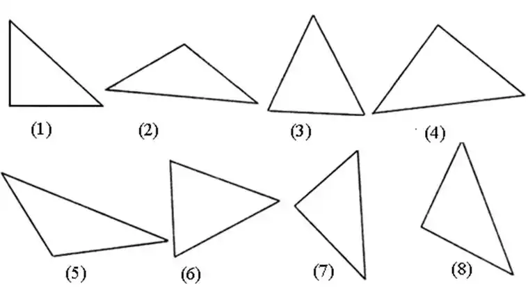 一,锐角三角形的画法:1,首先要知道三个角都是锐角的三角形是锐角三角
