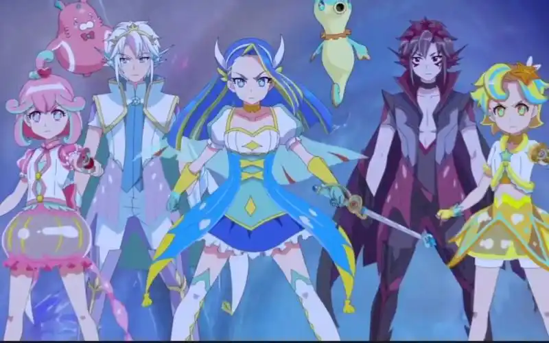 《巴啦啦小魔仙之魔法海萤堡》第二十一集cut:众魔仙合力战巨兽,国王