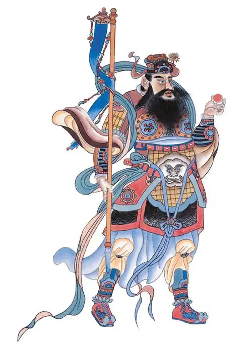 中国传统门神
