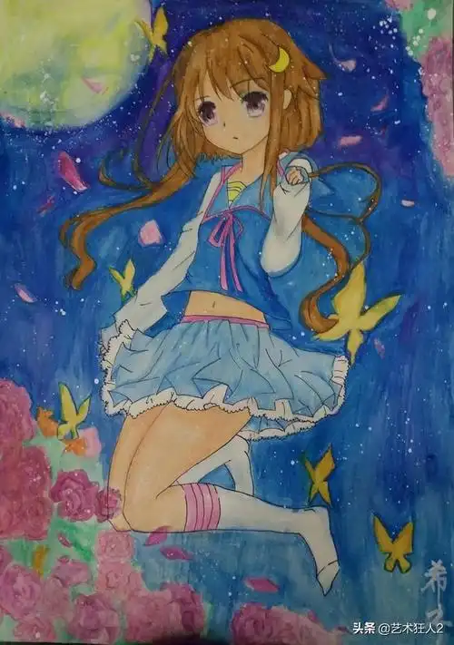 对于十五岁的初中生,完全可以胜任画漫画正版人物九岁开始,小盆友的