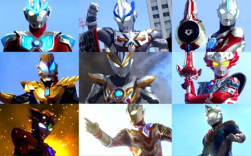 [x酱]新生蜕变!来欣赏历代新生代奥特曼tv最终形态的初战吧!